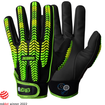 KUTT- OG STØTBESTANDIG HANSKE