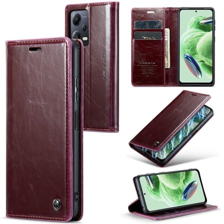 CaseMe lent Xiaomi Poco X5 / Xiaomi Redmi Note 12 fodral - Röd