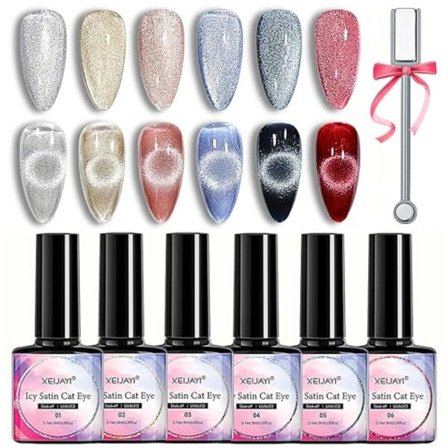 Cat Eye UV gel nagellack 9D katt magnet ögongel set kattöga nagellack UV