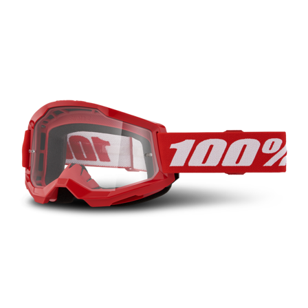 Ochelari Motocross 100% Strata 2 roșu