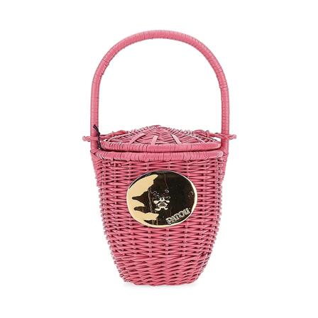 Patou Handbags rosa, Dam Axelremsväskor, Dam, Storlek: ONE SIZE