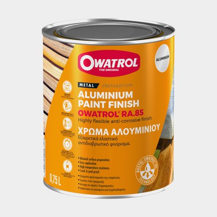 Roestwerende primer Owatrol Aluminium Paint Finish, 2.5 liter