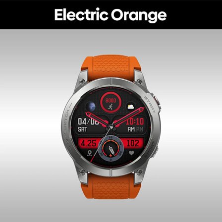 [Flaggskepp] Zeblaze Stratos 3 Premium GPS Smartklocka Ultra HD AMOLED-skärm Inbyggd GPS Hi-Fi Bluetooth Telefonsamtal
