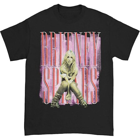 Britney Spears Gul og Rosa T-shirt