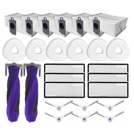 For Narwal Freo Z Ultra Støvsugerdeler Hovedbørste Sidebørste Hepa Filter Moppeklut Støvposer Tilbehør