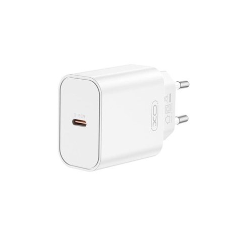 XO USB-laddare med USB-C PD 20W – kompakt snabbladdare för moderna enheter