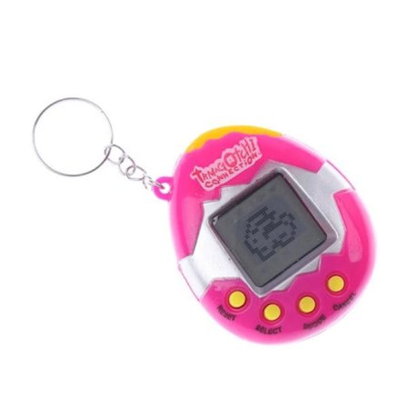 Tamagotchi - Retro Elektronisk Kæledyr - Pink - Der er to typer tilfældig levering: med antenne/uden antenne