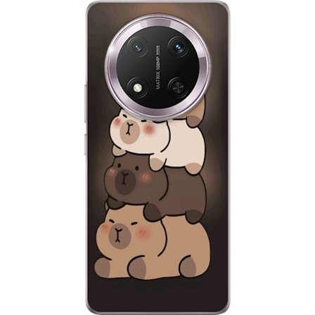 Kompatibel Mobilcover til Honor Honor Magic7 Lite Capybara Kawaii Sød Dyr Figur