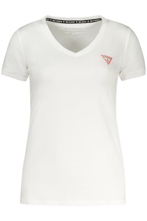 Guess Jeans T-shirt Maniche Corte Donna Bianco