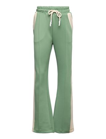 Kehlani Poly Pants Joggebukser Pysjbukser Grønn Grunt