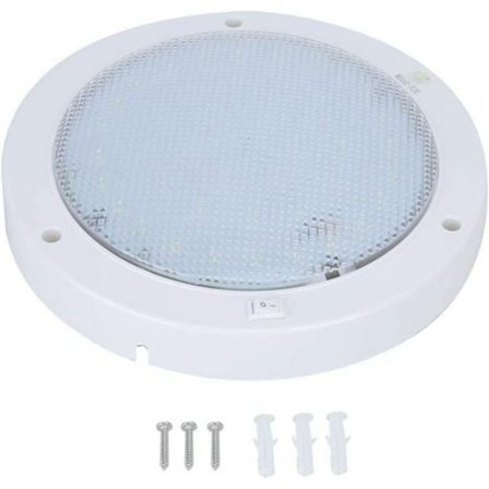 Runda LED-taklampor 9W Taklampa för Husvagn Yacht Taklampa etc. (Varmvitt Ljus)