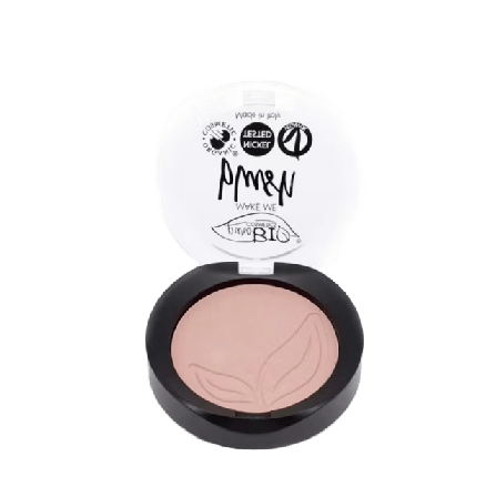 PuroBio Blush Powder Rouge & solpuder Unisex Rosa