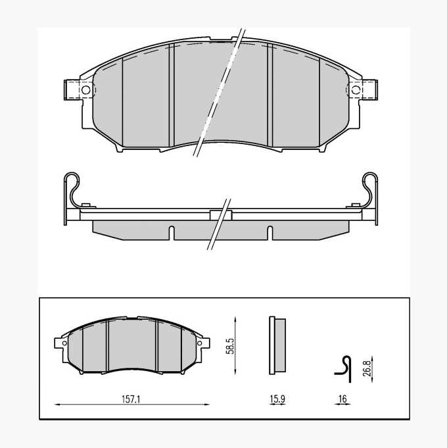 Biltema - Bremseklosser