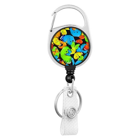 Butterfly Lanyard Clip Navneskilt Holder STYLE-10 STYLE-10