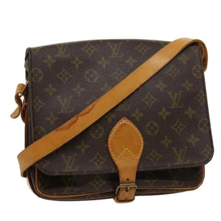 Louis Vuitton Vintage, Pre-owned Shoulder Bag Bruin, Dames, Maat:ONE Size