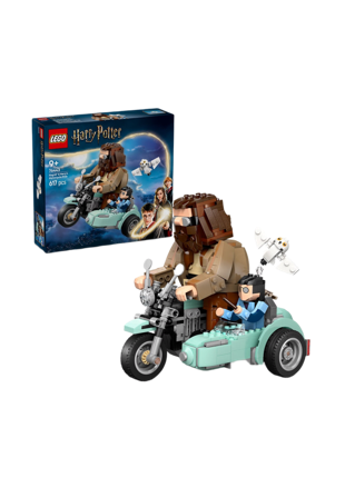LEGO Harry Potter Hagrids och Harrys motorcykeltur 76443 Byggsatser Unisex ONESIZE