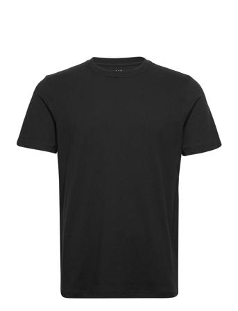 V-Everyday Soft Crew - Solid T-shirt Sort GAP