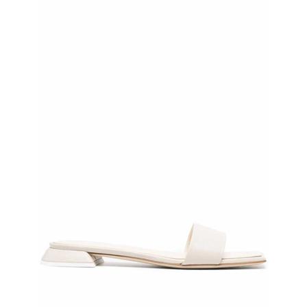 3Juin, Flat Sandals Wit, Dames, Maat:39 EU