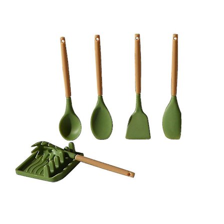 1/6 Skala Miniature Spatel Mini Vendestang Køkkenudstyr Dukketilbehør Legetøjstilbehør, 1