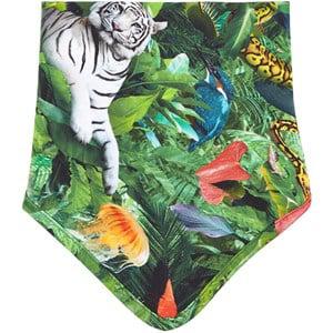 Molo Fantasy Jungle Nishi Bib One Size - Baby feeding - One size - Green - Junge