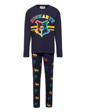 Pyjalong Pyjamas Sett Marineblå Harry Potter*Betinget Tilbud