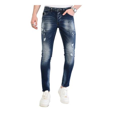 Local Fanatic - Jeans - Blå - Herr - Storlek: W36, Herr, Storlek: W36