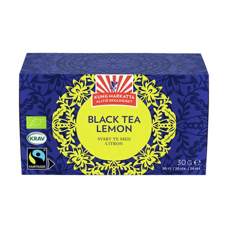 Kung Markatta Citron Te Ekologisk 20 st
