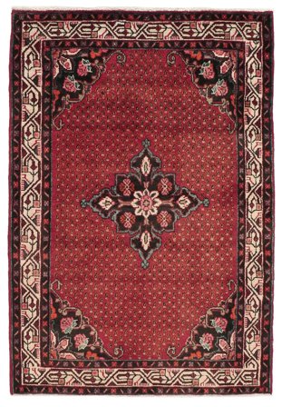 Hamadan Teppich 110X160 Wolle, Persien