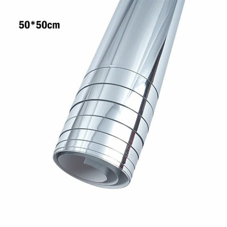 Mirror Wall Sticker Roll Stickers 50X50CM