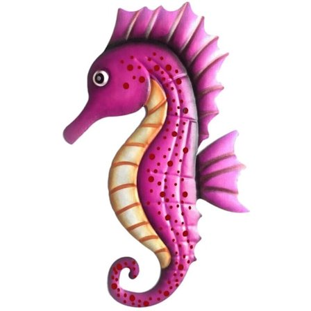 Metal Hav Dekoration Søhest Væg Dekoration Badeværelse Hav Glas Kunst Metal Udendørs Kunst Hængende Tema Dekorationer - E