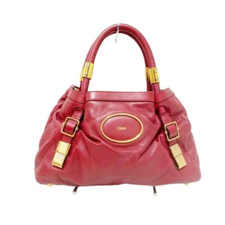 Chloé Pre-owned Pre-owned Läder handvskor röd, Dam Vintage Väskor, Dam, Storlek: ONE SIZE