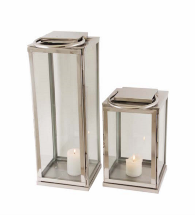 Halvor Bakke Lanterne rustfri - H56cm