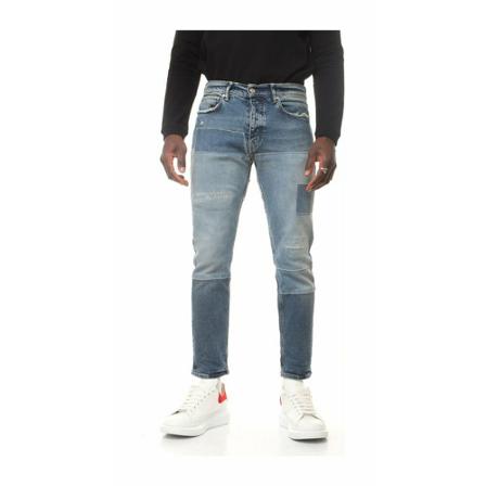 Haikure, Skinny Jeans Blauw, Heren, Maat:W34