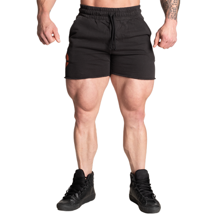 GASP Classic Sweatshorts, Acid Washed Black