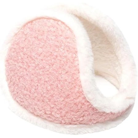 Ørevarmere - Vindtætte og varme ørevarmere - Ekstra tykke ørevarmere - Vigtigt udstyr til udendørs brug om vinteren (Pink)