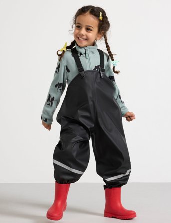 Lindex Raintrousers Uni 80 128 - Black - 122/128