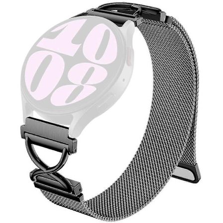 För Garmin vivomove Trend Venu Sq 2 Milanese Armband Elektropläterat Rostfritt Stål Magnetiskt Klockarmband