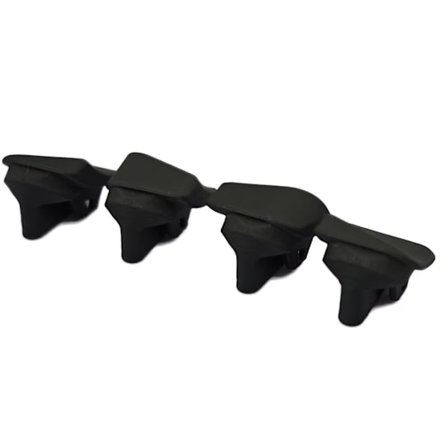 Forbedrer grebet bagknapdæksler præcisionsbagknap-skins til R36S Gaming