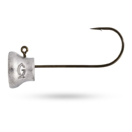 Capt'n Greenfin Leadfree Elephant Jighead - 2/0, 6g (5-pack)