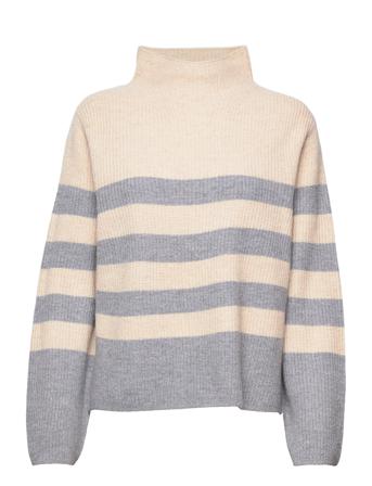 Slmolina Stripe Pullover Ls Pullover Multi/mønstret Soaked In Luxury