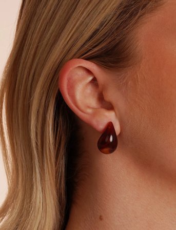 SNÖ of Sweden Yenni Ear G/Brown - Onesize - Orange - ONE SIZE