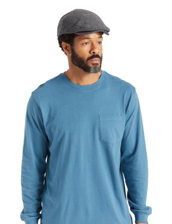 Brixton Hooligan Snap Cap - Grey - S