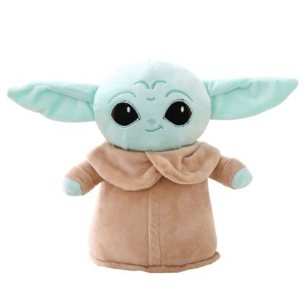Plysj tyggeleker, Stoff plysj hundeleke, Squeaky plysjleker for hunder, Hundeleker i tau, Baby Yoda hundeleker, The Mandalorian kjæledyrleker 11 
