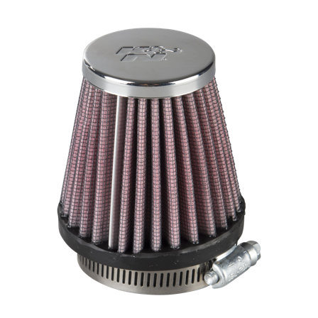 Luchtfilter Rond Conisch chromium K&N Universal