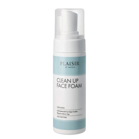 Plaisir Clean Up Face Foam 150 ml, Skincare, Renseprodukter, Rens & Vask