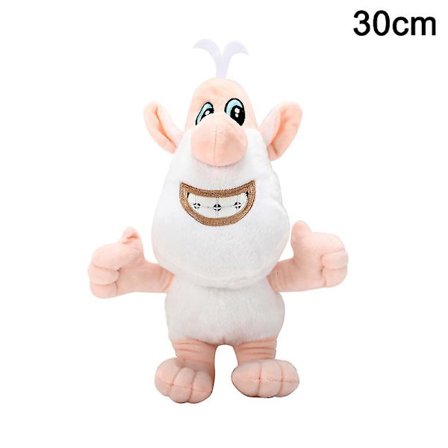 Tegneserie Booba Buba Hvid Gris Cooper Bløde Plys Legetøj Dukke Udstoppede Dukker Børne Gave