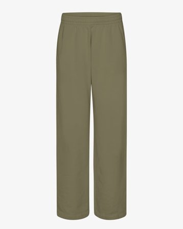 Organic Straight Leg Sweatpants - Dusty Olive - Female - XL