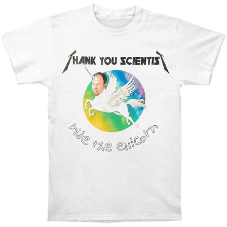 Tack Scientist Ride The Ellicorn T-shirt