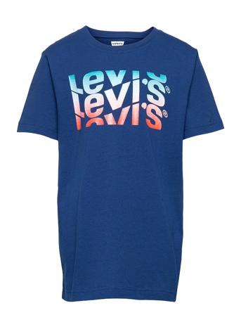 Lvb Ss Graphic Tee Blue Levi's