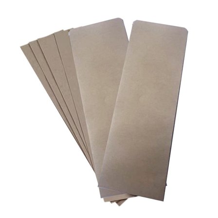 100 stk. papirbestikpose, bestikpose, borddækningscover, restaurantemballagepose